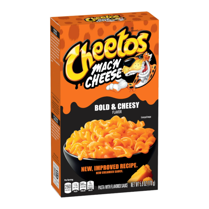 Cheetos Bold & Cheesy Mac 'n Cheese Box 170g
