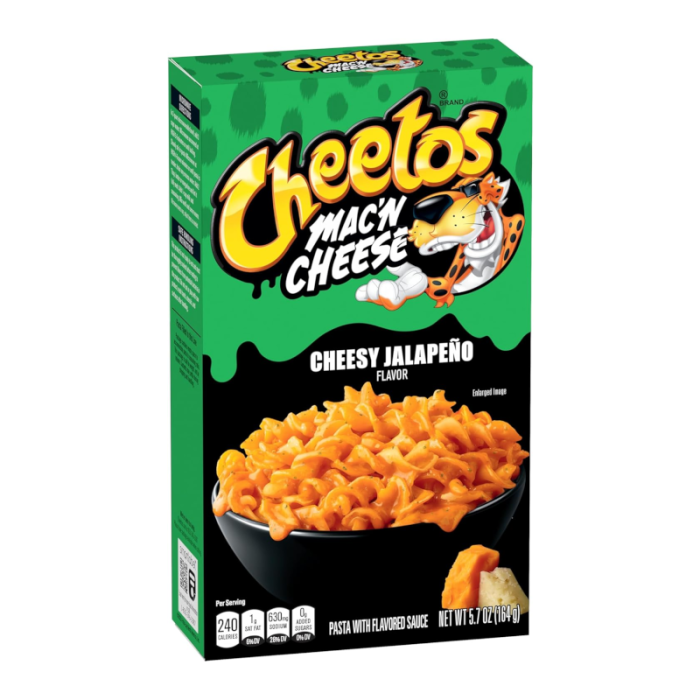 Cheetos Cheesy Jalapeno Mac 'n Cheese Box 164g-1