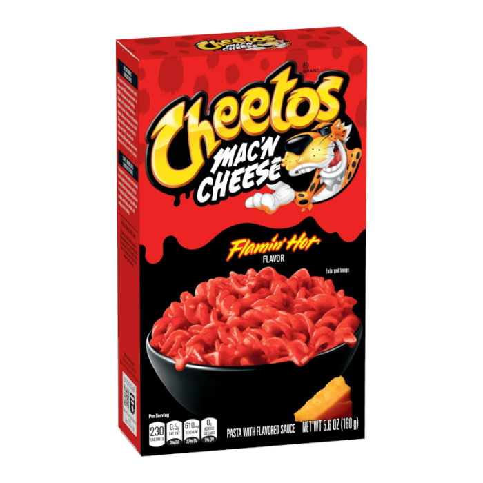 Cheetos Flamin' Hot Mac 'n Cheese Box 160g-1