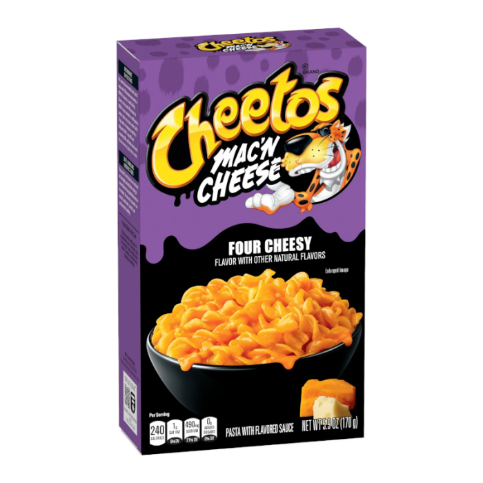 Cheetos Four Cheesy Mac 'n Cheese Box 170g-1