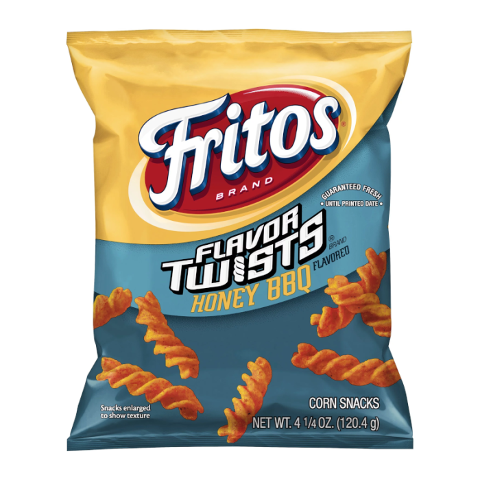 Fritos Honey BBQ Twists 127g-1