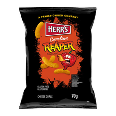 Herr's Carolina Reaper Cheese Curls 70g-1