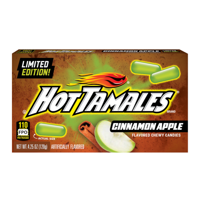 Hot Tamales Cinnamon Apple 120g-1