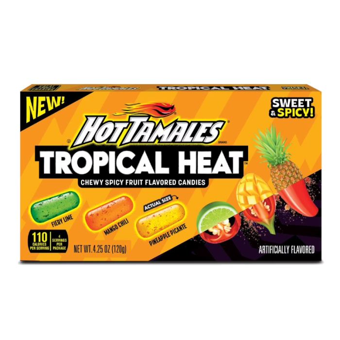 Hot Tamales Tropical Heat 120g-1