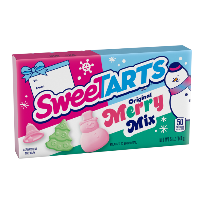Sweetarts Merry Mix Holiday Candies 141g-1