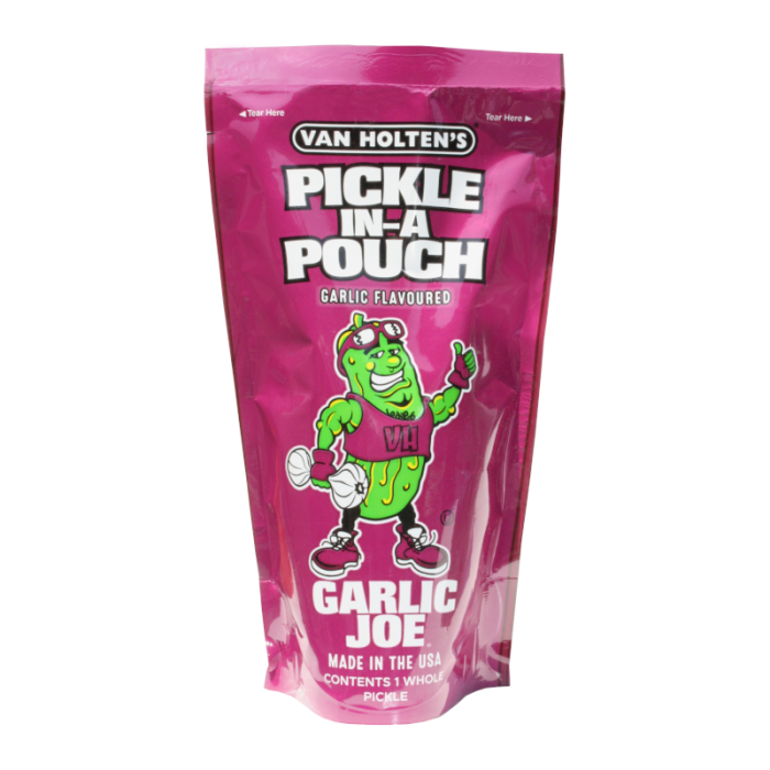 Van Holtens Pickle In A Pouch Garlic Joe 306g-1
