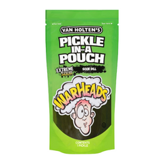 Van Holtens Pickle In A Pouch Warheads Extreme Sour Dill 306g - 12CT-1