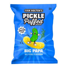 Van Holten's - Pickle Puffed Snacks - Big Papa (90g) - 10CT-1