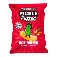 Van Holten's - Pickle Puffed Snacks - Hot Mama (90g) - 10CT-1